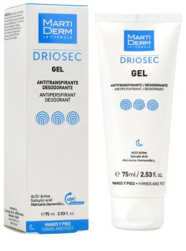 Driosec Deodorant Gel for Hands and Feet 75 ml