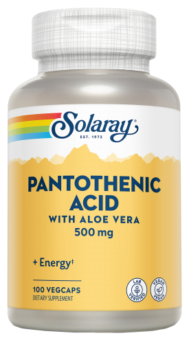 Acid Pantothenic 500 mg 100 Capsules