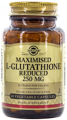 L-Glutathione Maximized 250 mg 60 Vegicaps