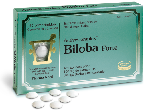 Active Complex Biloba Forte 60 Tablets.