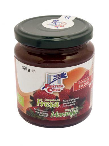 Strawberry compote Bio 320gr. Finestra