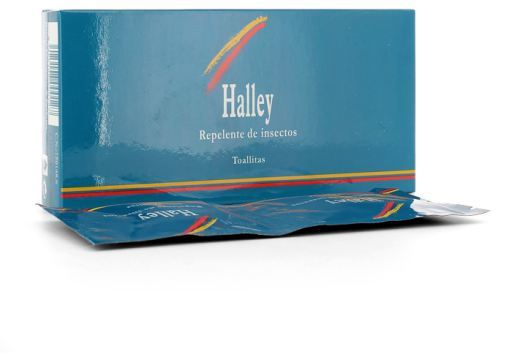 Halley Insect repellent wipes box 10 units