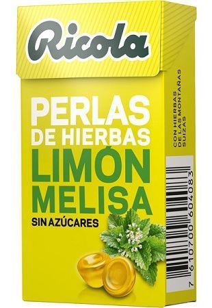 Caramelo Perlas Limon Melisa Sin Azúcar