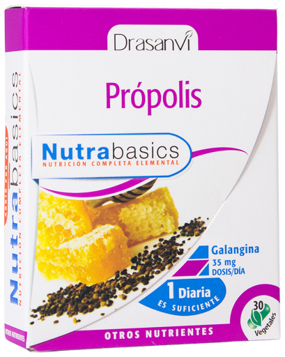 Propolis 30 capsules Nutrabasicos