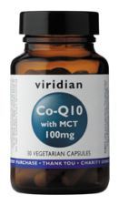 Co-Q10 100 mg MCT 30 Vegetable Capsules