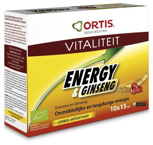 Energy & Ginseng 10 X 15 ml