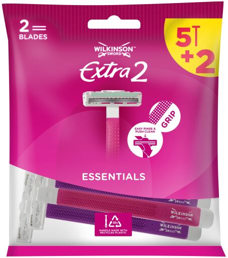 Razor extra 2 beauty 2 blades