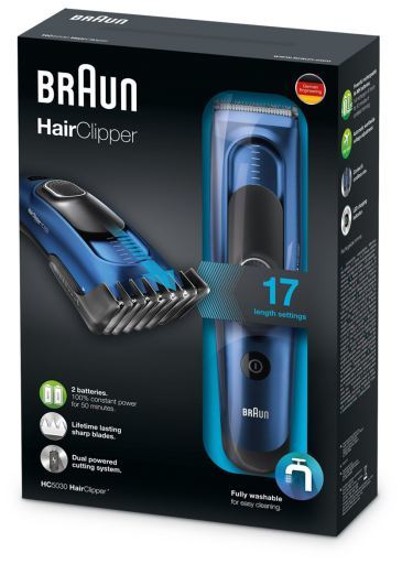 Blue hair clipper HC 5030