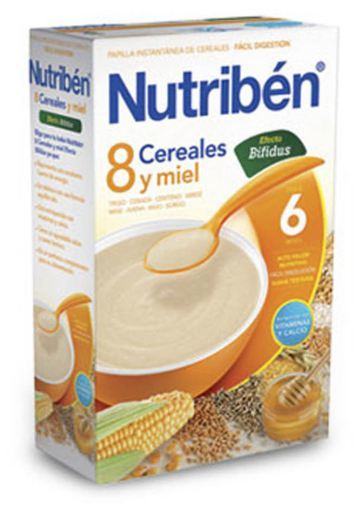 Nutriben 8 honey cereals 600 gr