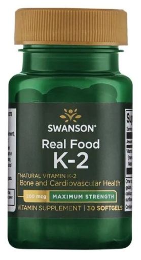 Vitamin K2 Menaquinone 7 From Natto 200 mg 30 Capsule
