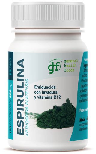 Spirulina 100 tablets 400 mg