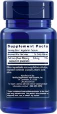 Calcium D-Glucarate 200 mg 60 Vegetable Capsules