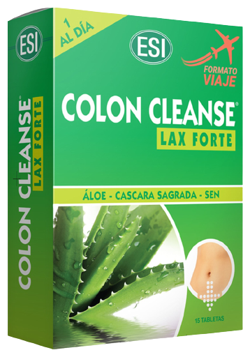 Colon Cleanse Lax Forte Travel 15 Capsules