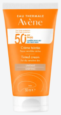 Sun Protection Cream with Color SPF50+ Dry and Sensitive Skin 50 ml