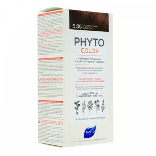 Phytocolor Permanent Color 5.35 Light Chocolate Brown