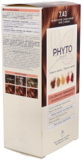 Phytocolor Permanent Coloration 7.43 Golden Copper Blonde