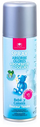 Super concentrated Odor Absorbing Spray Baby and Cologne 200ml