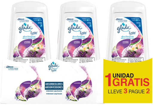 Pack Brise Asorbeolores Lavender 3 Units