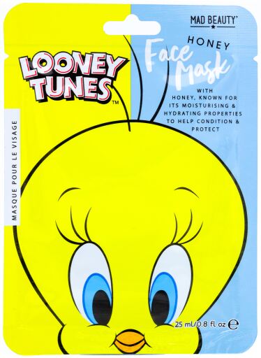 Looney Tunes Tweety Facial Mask 1 Unit