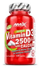 Vitamin D3 2500 I,U + Calcium 120 Capsules