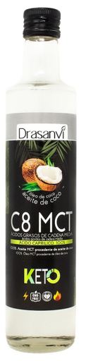 100% pure coconut MCT oil C8 500 ml