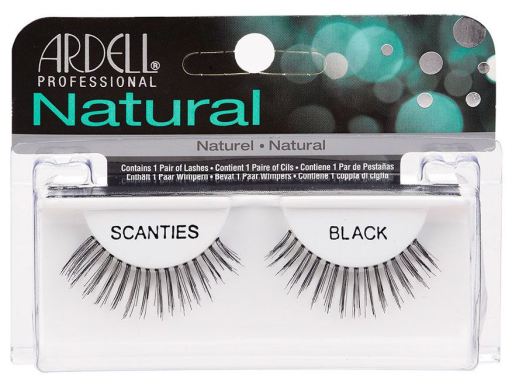 Natural Scanties False Eyelashes Black