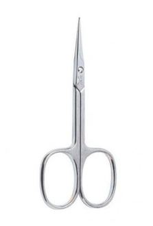 Chrome Straight Tip Manicure Scissors