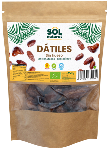 Organic Stoneless Dates 150 gr