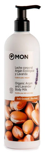 Organic Argan &amp; Lavender Body Milk 500 ml