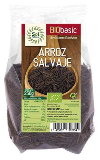 Organic Wild Rice 250 gr