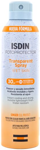 Transparent Sunscreen Spray SPF 30 250 ml