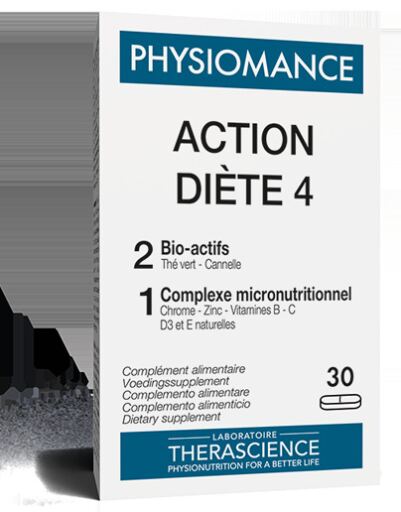 Physiomance Action Diet 4 30 Tablets