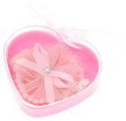 Heart Shape Box with Hair Clip + 4 pieces