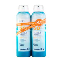 Body Spray Invisible &amp; Light SPF 50+ 2 x 200 ml