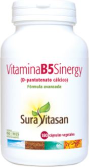Vitamin B5 Synergy 180 Capsules