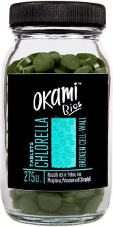 Okami Bio Chlorella 275 Tablets