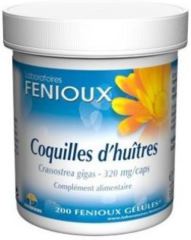 Fenioux Oyster Shell 320 mg 200 Capsules