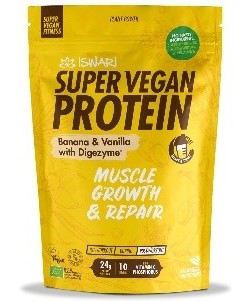 Super Vegan Protein Banana and Vanilla with Digezyme 400g