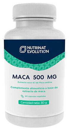 Maca 500 Mg 60 Vegetable Capsules