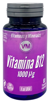 Vitamin B12 1000 mg 60 Capsules