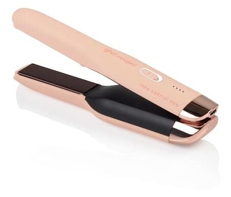 Unplugged Take Control Now Peach Pink Hair Straightener