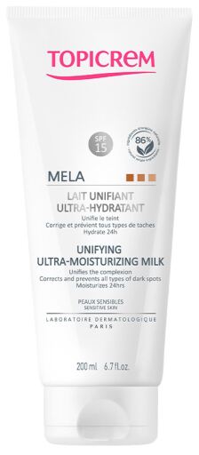 Mela Ultra-Hydrating Unifying Body Milk SPF 15+ 200 ml