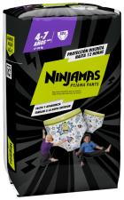 Ninjama Absorbent Underwear 4 to 7 Years 10 Units