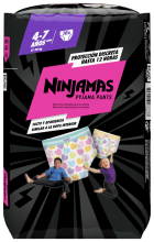 Ninjama Absorbent Underwear 4 to 7 Years 10 Units