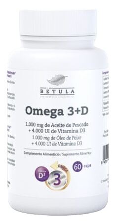 Omega 3+D 60 Capsules