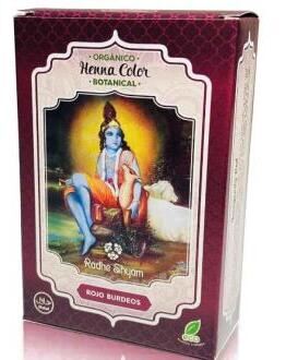 Henna Color Botanical Powder Dye Burgundy Red 100 gr