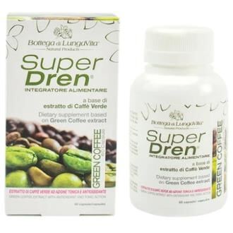 Super Drain Green Coffee Capsules 60 Capsules