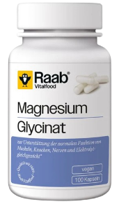 Magnesium Glycinat 600Mg 100 Capsules