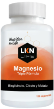 Lkn Magnesium Triple Formula 120 Capsules