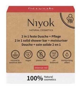 Intense Red Body Cleanser with Lotion 80 gr